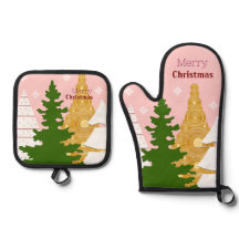Sapin de Noël rose joyeux