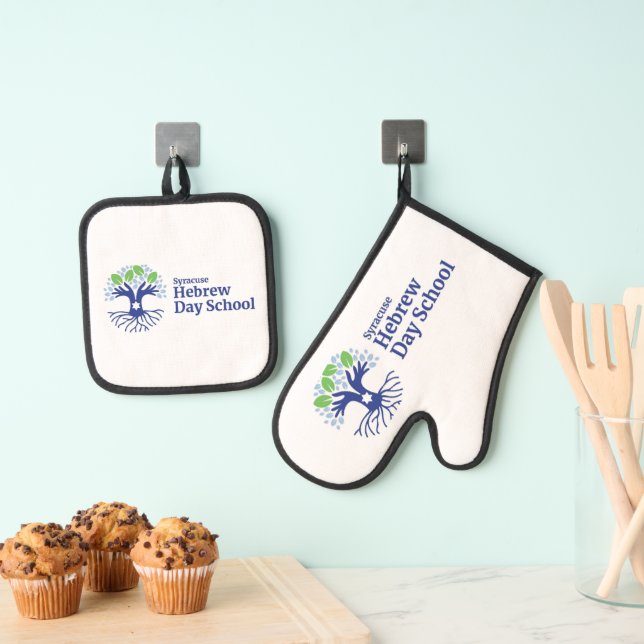 Ensemble De Gant De Cuisine Et De Manique SHDS Four Mitt et Pot Holder (In situ (suspendu))