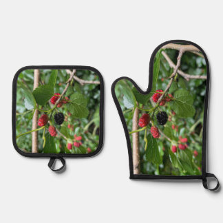 Ensemble De Gant De Cuisine Et De Manique Succursale de Mullberries
