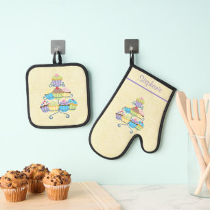 Ensemble De Gant De Cuisine Et De Manique Sucres et friandises