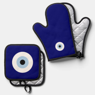 Ensemble De Gant De Cuisine Et De Manique Symbole de protection et de bonne chance