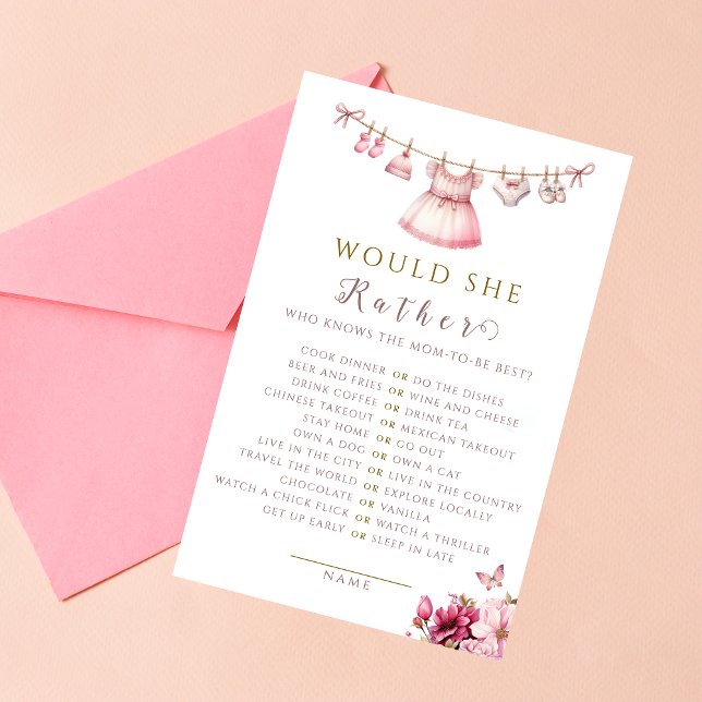 Ensemble de jeu aquarelle rose pâle pour Baby Show (Créateur téléchargé)