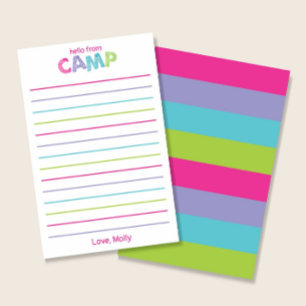 Ensemble de lettres rustique en bois rose pour fil