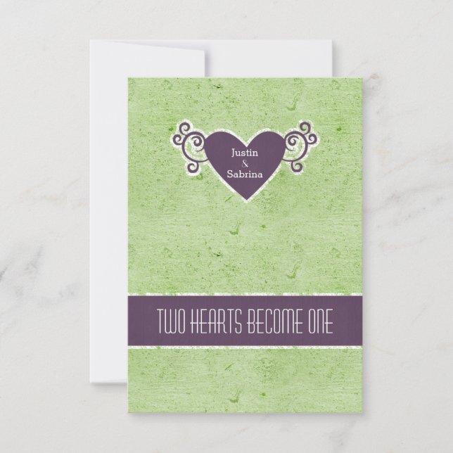 Ensemble de mariage Pomme et Prune - RSVP (Devant)