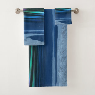 Ensemble de minuit de serviette de Bath d'aube