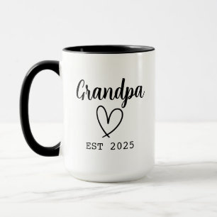 Ensemble de mugs pour annoncer la grossesse Mamie