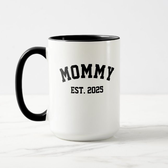 Ensemble de mugs pour nouveaux parents, maman et p (Gauche)
