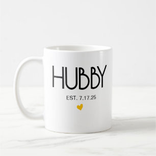 Ensemble de mugs Wifey Hubby Est • Mugs pour coupl