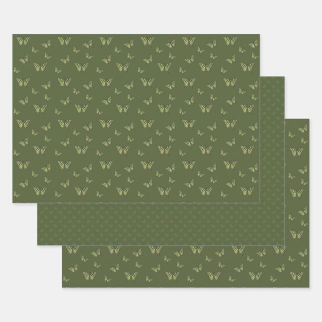 Ensemble de papier à enveloppement à queue épaisse (Lot)