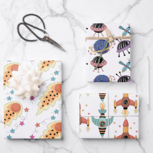 Ensemble de papier à thème Espace