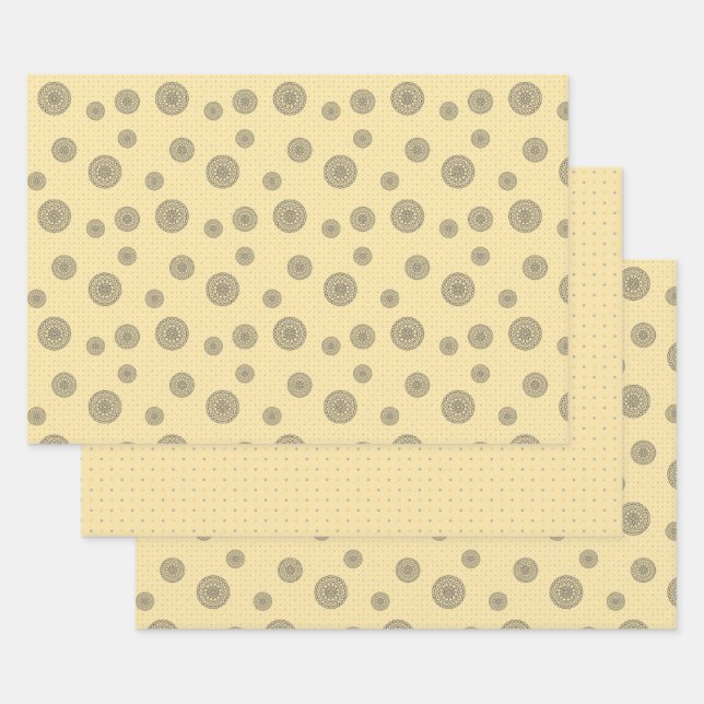 Ensemble de papier d'emballage Celestial Day (Lot)