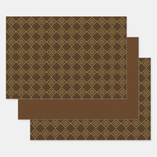 Ensemble de papier d'emballage d'icônes de Thanksg