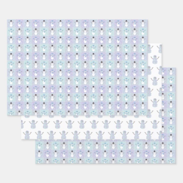 Ensemble de papier d'emballage pour courtepointe d (Lot)