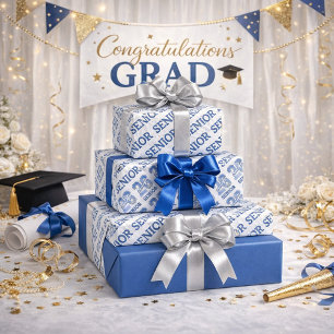 Ensemble de papier d'emballage pour la remise des 