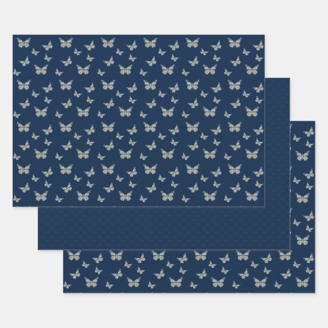 Ensemble de papier d'emballage pour monarque juif (Lot)