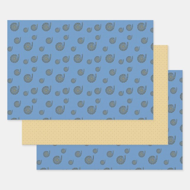 Ensemble de papier d'emballage qui se défait (Lot)