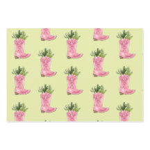 Ensemble de papier d'emballage Western Prints