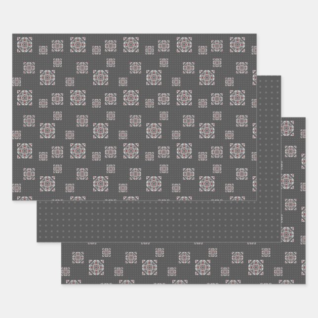 Ensemble de papier d'enveloppement de vision du tu (Lot)