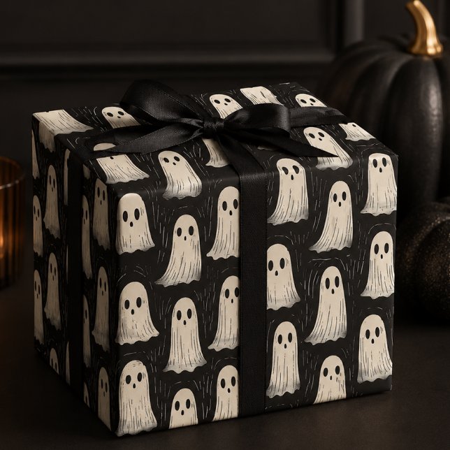 Ensemble de papier Halloween fantômes effrayants m (Créateur téléchargé)