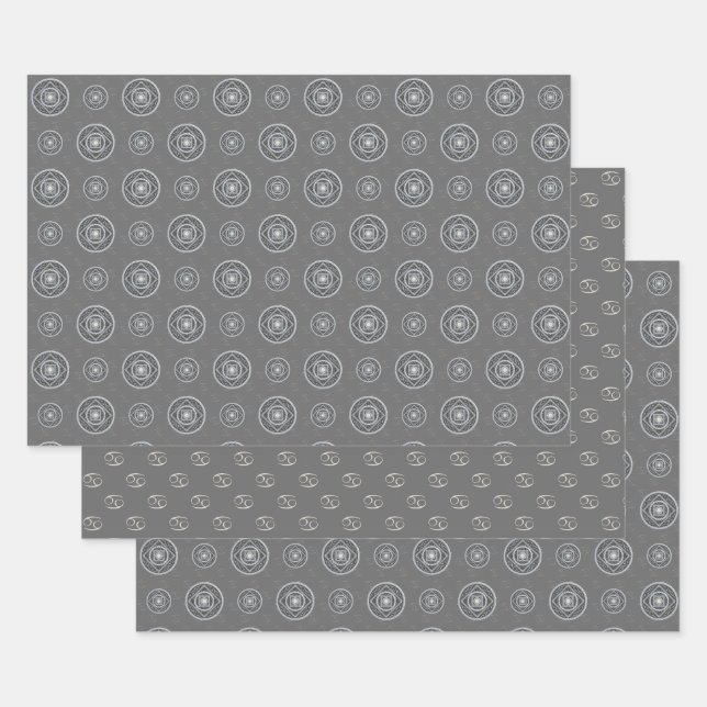 Ensemble de papier pour enveloppement de mandala d (Lot)