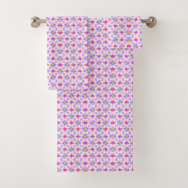Ensemble de salle de bain avec serviettes suspendu (Créateur téléchargé)