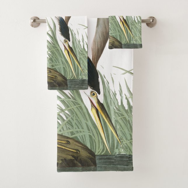 Ensemble de serviette de Bath de marécage de faune (En situation)