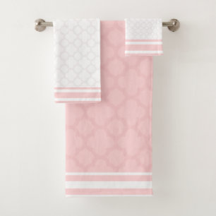Ensemble de serviette de Bath de Quatrefoil de