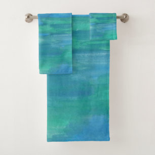 Ensemble de serviette de Bath de tons de la terre