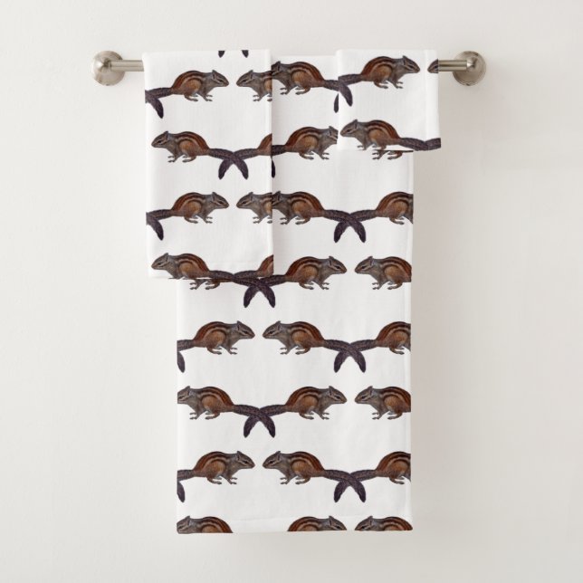 Ensemble de serviette de salle de bains de (En situation)