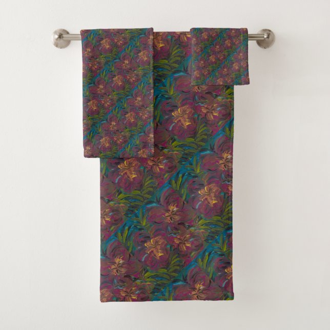 Ensemble de serviettes Aloha (En situation)