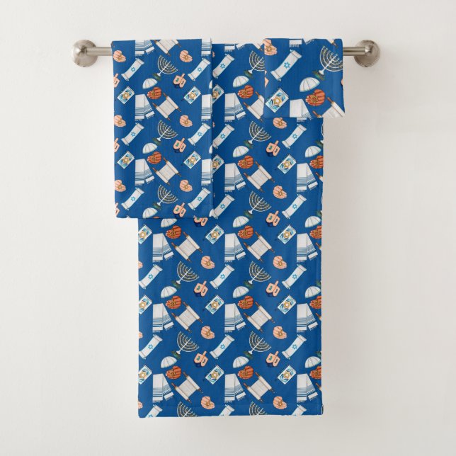 Ensemble de serviettes amusantes pour Hanukkah (En situation)