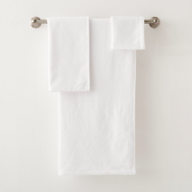 Ensemble de serviettes de bain  (En situation)
