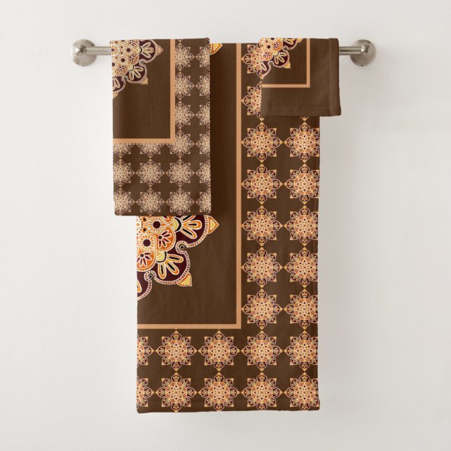 Ensemble de serviettes de bain (En situation)