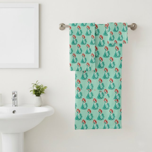 Ensemble de serviettes de bain Ariel (Créateur téléchargé)