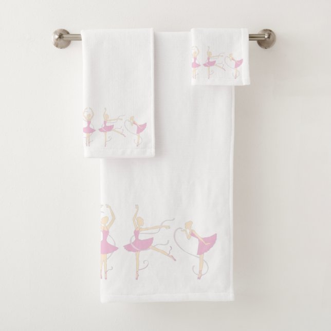Ensemble de serviettes de bain Ballerina (En situation)