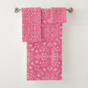 Ensemble de serviettes de bain Boho Valentine Gard