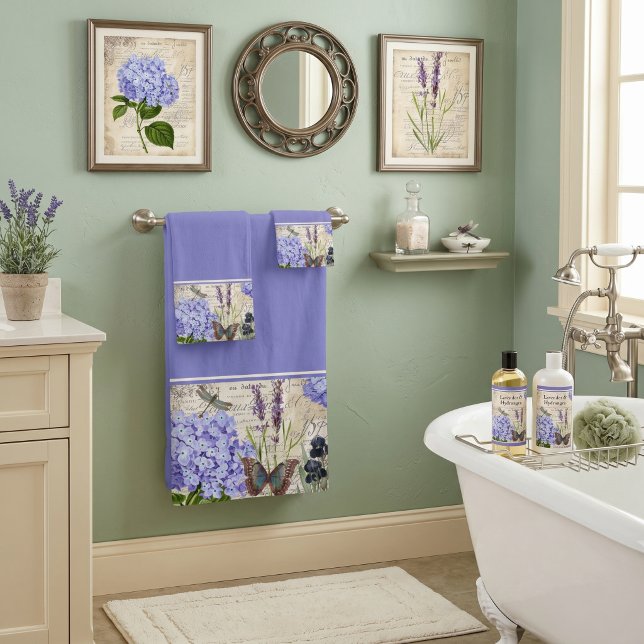 Ensemble de serviettes de bain botaniques (Créateur téléchargé)