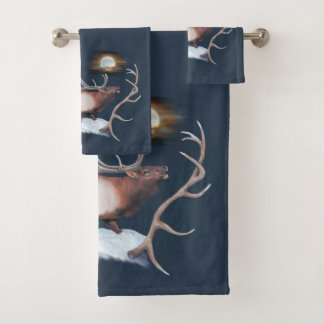 Ensemble de serviettes de bain Bull Elk