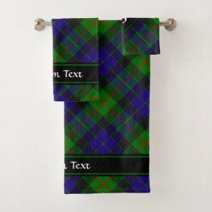 Ensemble de serviettes de bain Clan Gunn Tartan