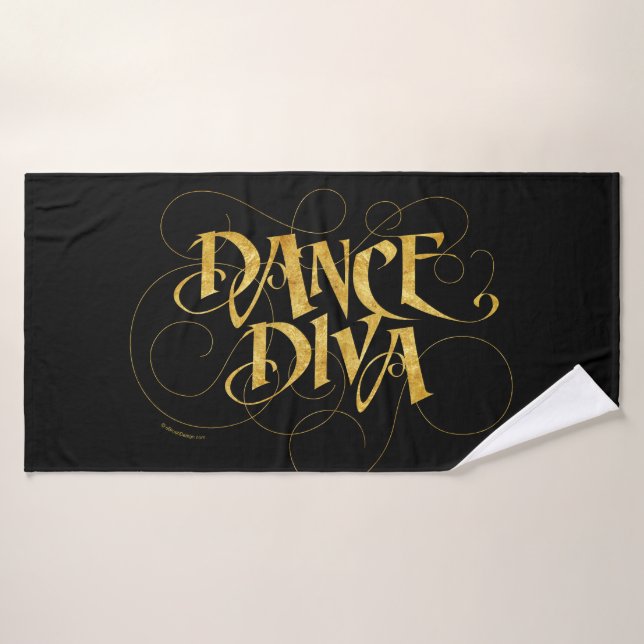 Ensemble de serviettes de bain Dance Diva (Serviette de bain)