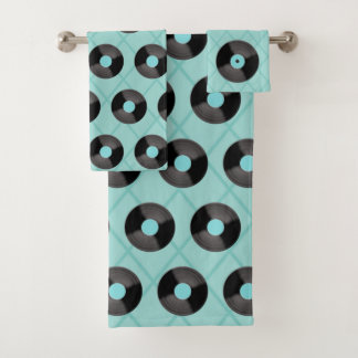 Ensemble de serviettes de bain de douche Rétro
