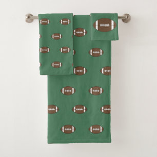 Ensemble de serviettes de bain de football Cadeau