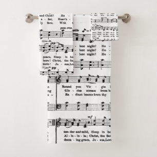 Ensemble de serviettes de bain de musique Lover