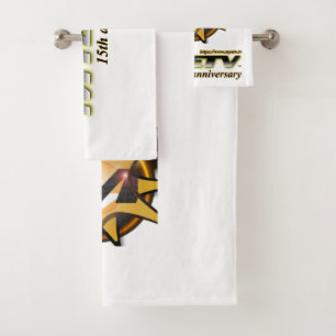 Ensemble de serviettes de bain de MYETV - 15 ans