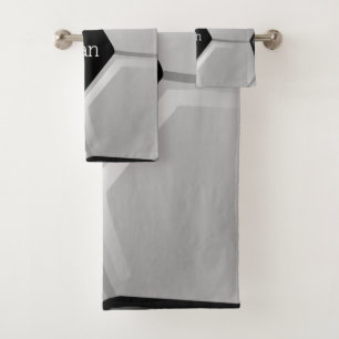 Ensemble de serviettes de bain design de balle de