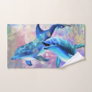Ensemble de serviettes de bain Dolphins Couple
