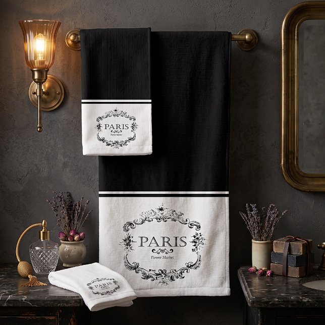 Ensemble de serviettes de bain du marché aux fleur (Créateur téléchargé)