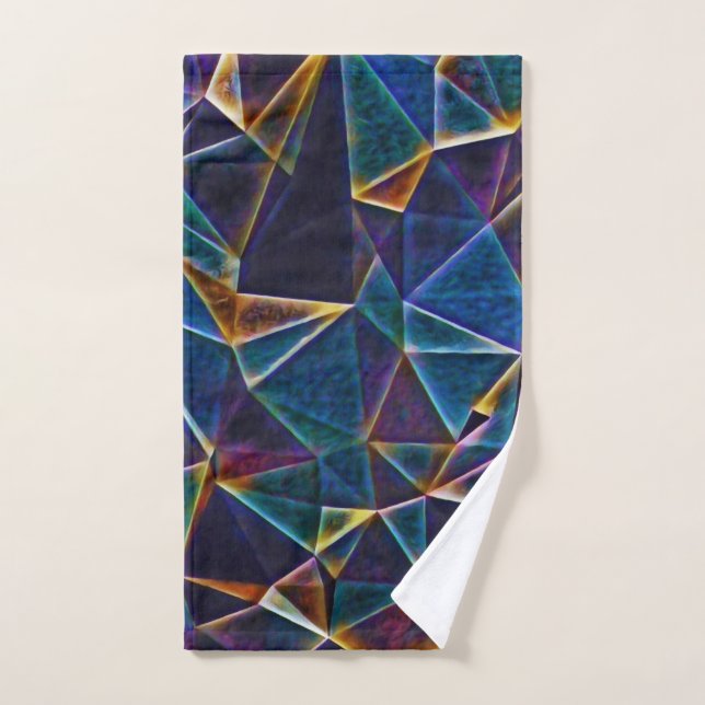 Ensemble de serviettes de bain en bulles cassées (Serviette à main)