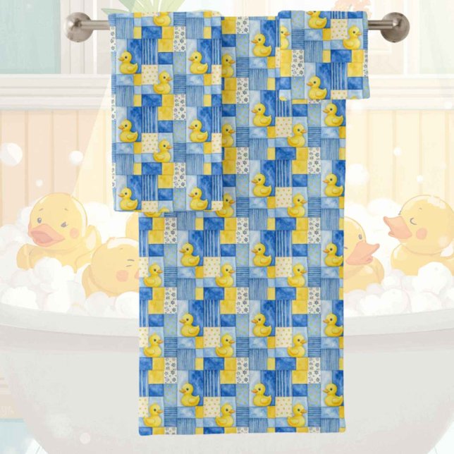Ensemble de serviettes de bain en caoutchouc pour  (Créateur téléchargé)