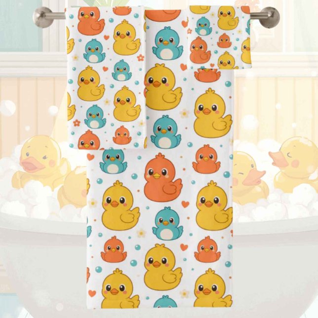 Ensemble de serviettes de bain en caoutchouc pour  (Créateur téléchargé)